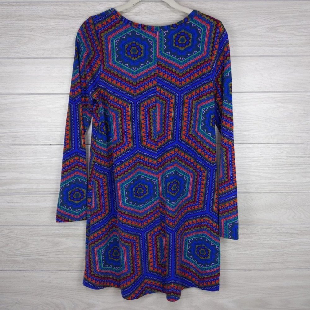 ANTHROPOLOGY Everly Geometric Dress - Picture 6 of 6